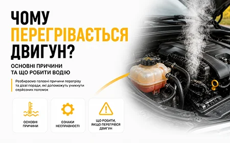 Чому перегрівається двигун — основні причини та що робити