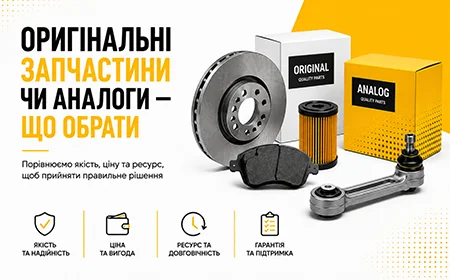 Оригінальні запчастини чи аналоги — що обрати для авто