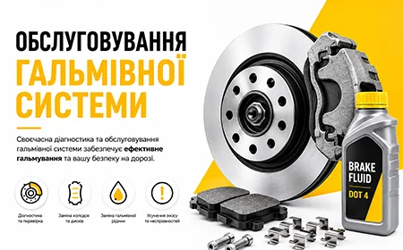 Гальмівні колодки та диски — ознаки зношення і коли потрібна заміна