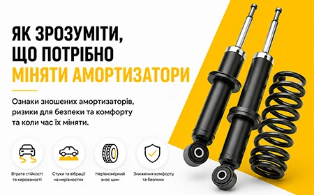 Як зрозуміти, що потрібно міняти амортизатори — основні ознаки та поради
