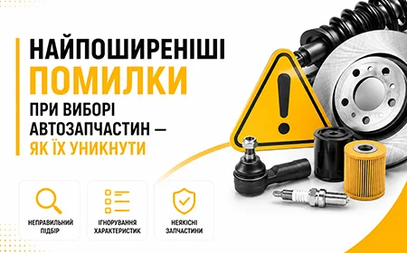 Найпоширеніші помилки при виборі автозапчастин — як їх уникнути