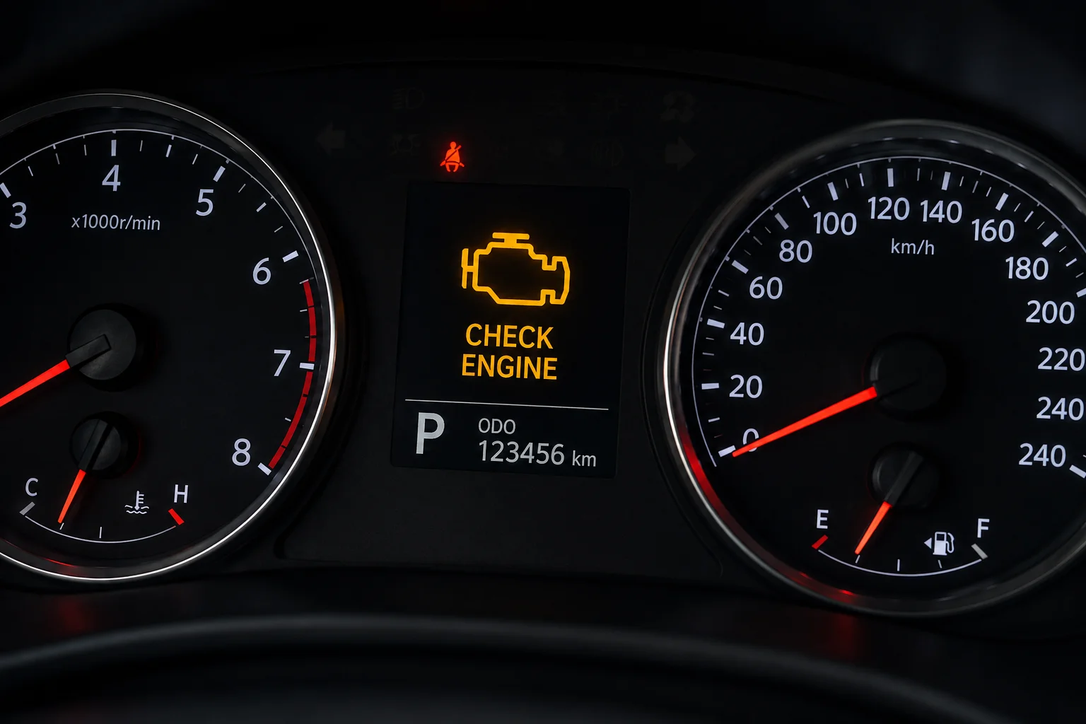 Check Engine через несправний лямбда-зонд