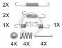 Ремкомплект гальмiвних колодок A.B.S. 0025Q (фото 1)