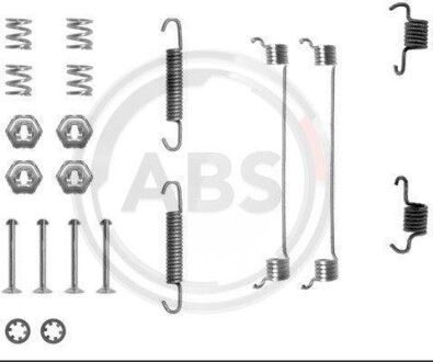 Ремкомплект гальмiвних колодок A.B.S. 0651Q