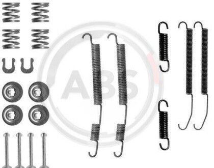 Ремкомплект гальмiвних колодок A.B.S. 0760Q