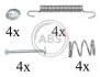 Ремкомплект гальмiвних колодок A.B.S. 0791Q (фото 1)