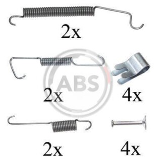 Ремкомплект гальмiвних колодок A.B.S. 0805Q