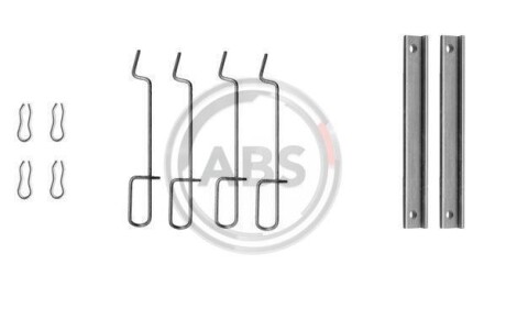 Ремкомплект гальмiвних колодок A.B.S. 1151Q