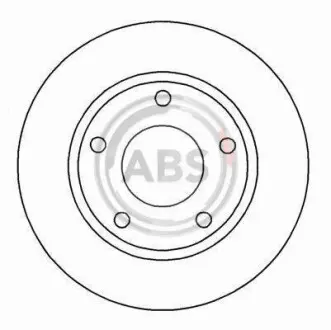 Гальмiвний диск A.B.S. 15712