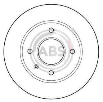 Гальмiвнi диски A.B.S. 15727