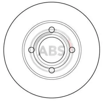 Тормозной диск A.B.S. 15746