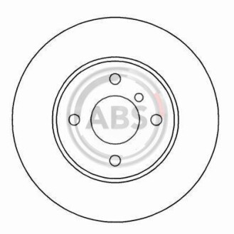 Гальмiвний диск 34111154749, 34111154750, 34111160915 A.B.S. 15767