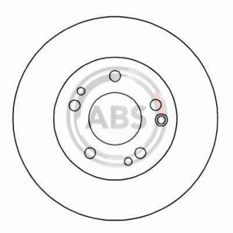 Гальмiвнi диски A.B.S. 15790