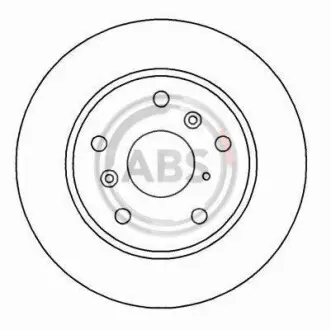 Гальмiвний диск A.B.S. 15950