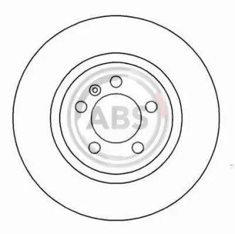Гальмiвний диск A.B.S. 16080
