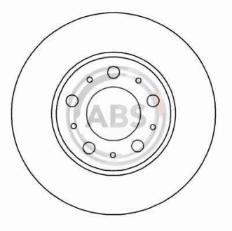 Гальмiвнi диски A.B.S. 16094