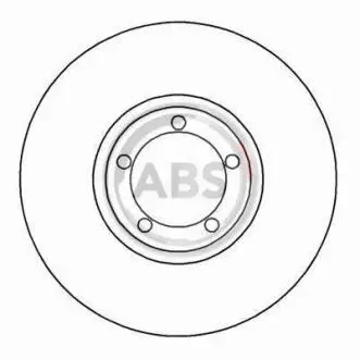 Гальмiвний диск A.B.S. 16196