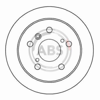 Гальмiвнi диски A.B.S. 16229