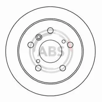 Гальмiвний диск A.B.S. 16229