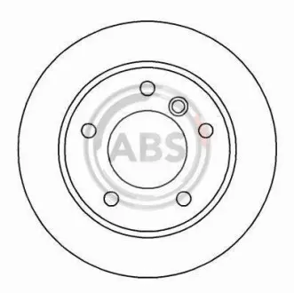 Гальмiвний диск A.B.S. 16339