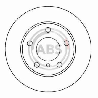 Гальмiвнi диски A.B.S. 16567