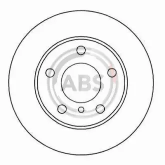 Гальмiвний диск A.B.S. 16567