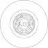 Тормозной диск A.B.S. 16929 (фото 1)