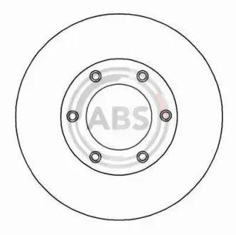 Тормозной диск A.B.S. 17015