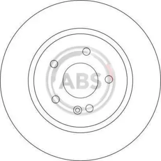 Гальмiвний диск A.B.S. 17109