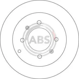 Гальмiвний диск A.B.S. 17207