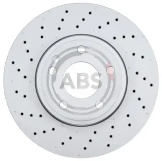 Гальмiвний диск переднiй з отворами A.B.S. 18208