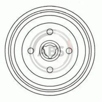 Гальмiвний барабан A.B.S. 2328S