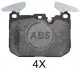 Тормозные колодки дисковые A.B.S. 35005 (фото 1)