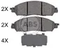 Тормозные колодки дисковые A.B.S. 35128 (фото 1)