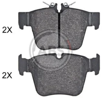 Гальмiвнi колодки дисковi заднi A.B.S. 35152