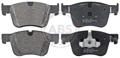 Тормозные колодки дисковые A.B.S. 35167