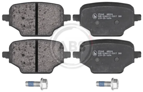 Тормозные колодки дисковые A.B.S. 35268