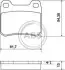 Тормозные колодки дисковые A.B.S. 36498 (фото 1)