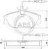 Тормозные колодки дисковые A.B.S. 36899 (фото 1)