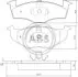 Тормозные колодки дисковые A.B.S. 36970 (фото 1)