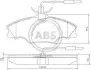 Тормозные колодки дисковые A.B.S. 36976 (фото 1)