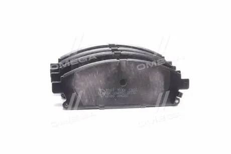 Тормозные колодки дисковые A.B.S. 37081