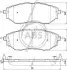 Гальмівні колодки пер. Subaru Legacy IV/Outback 03- (akebono) A.B.S. 37502 (фото 1)
