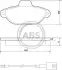 Тормозные колодки дисковые A.B.S. 37595 (фото 1)