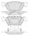 Гальмiвнi колодки дисковi A.B.S. 37720 (фото 1)