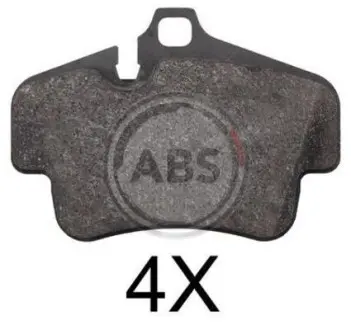 Тормозные колодки дисковые A.B.S. 37823