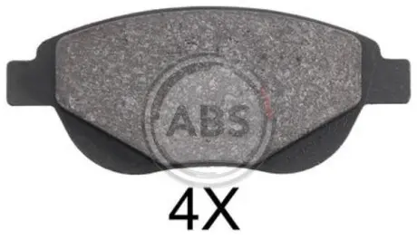 Гальмiвнi колодки дисковi A.B.S. 37885