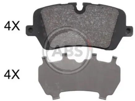 Гальмівні колодки дискові задні Range Rover IV 3.0D-5.0 12- A.B.S. 37981