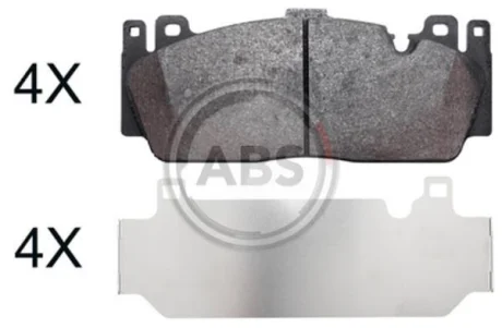Гальмiвнi колодки дисковi A.B.S. 37994