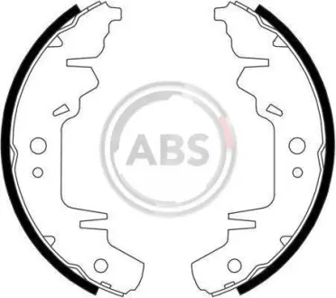 Гальмiвнi колодки барабаннi A.B.S. 40714